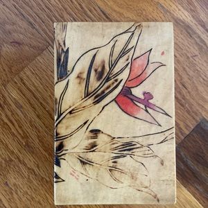 Cool wooden painted box